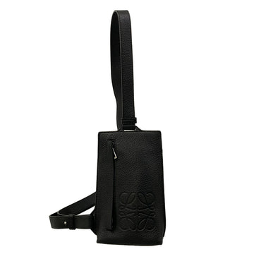Loewe Vertical T Pocket Black Soft Grain