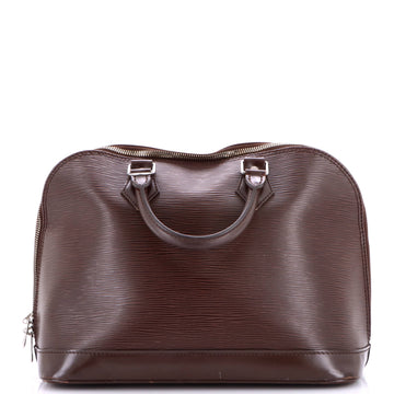 Louis Vuitton Vintage Alma Handbag Epi