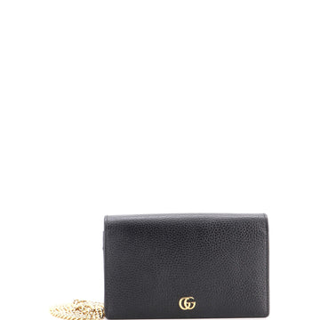 Gucci Petite Gg Marmont Chain Wallet