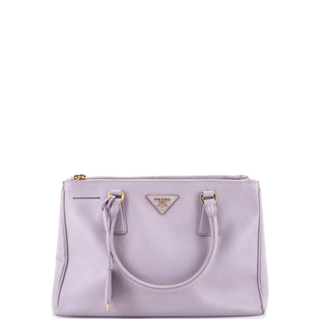 Prada Double Zip Lux Tote Saffiano