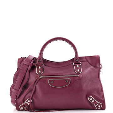 Balenciaga City Classic Metallic Edge