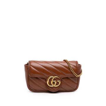 Gucci Mini Gg Marmont Matelasse Diagonal