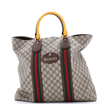 Gucci Neo Vintage Web Soft Tote Gg