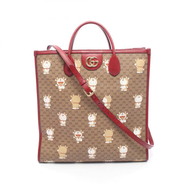 Gucci Doraemon Gg Supreme Shoulder Tote