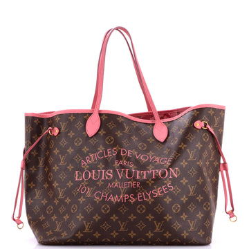 Louis Vuitton Neverfull Tote Limited