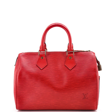 Louis Vuitton Speedy Handbag Epi Leather