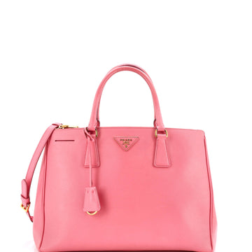 Prada Double Zip Lux Tote Saffiano
