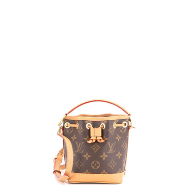 Louis Vuitton Noe Nm Handbag Canvas Nano