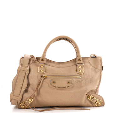 Balenciaga City Classic Metallic Edge