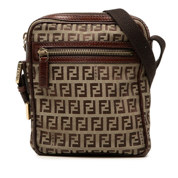 Fendi Zucchino Canvas Crossbody Pre-