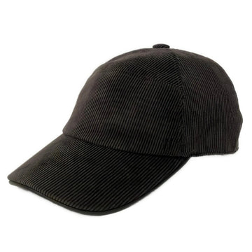 Hermes Black Dark Brown Polyester Nylon