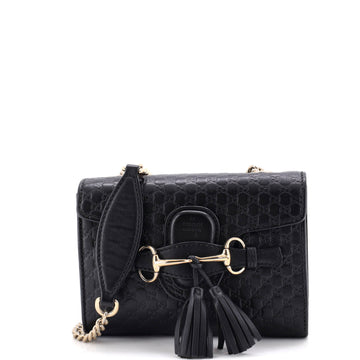 Emily Chain Flap Bag Microguccissima