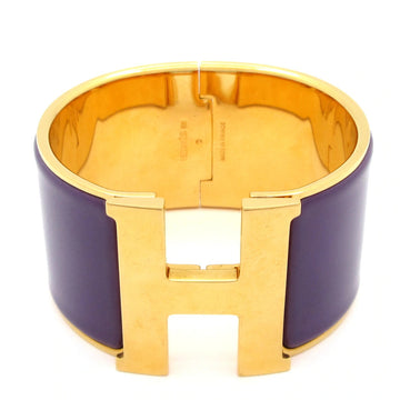 Hermes Clic Clac H Gold Purple Hardware