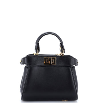 Fendi Peekaboo Bag Leather Nano