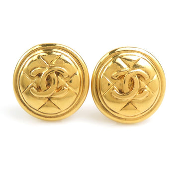 Chanel Cc Logo Clip On Earrings