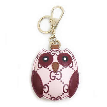 Gucci Owl Motif Charm Key Ring