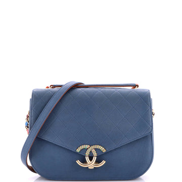 Chanel Thread Around Flap Bag Quilted