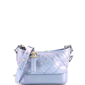 Chanel Gabrielle Hobo Quilted Iridescent