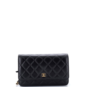Chanel Wallet On Chain Quilted Lambskin