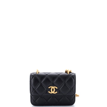 Chanel Sweet Camellia Flap Clutch With