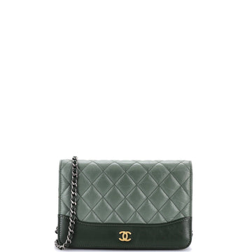 Chanel Gabrielle Wallet On Chain Quilted