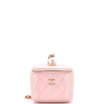 Chanel Classic Pearl Vanity Case With
