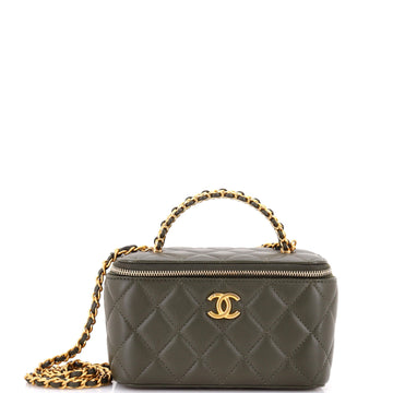 Chanel Pick Me Up Top Handle Vanity Case