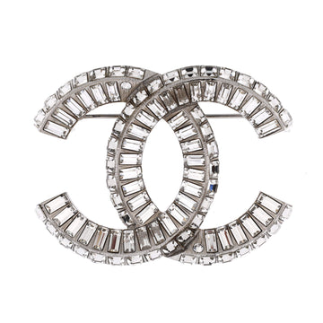 Chanel Cc Baguette Brooch Metal With