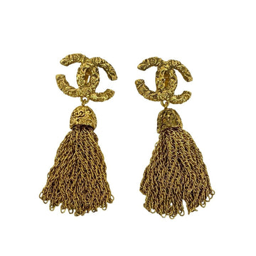Chanel Cc Logo Clip-On Earrings Metal