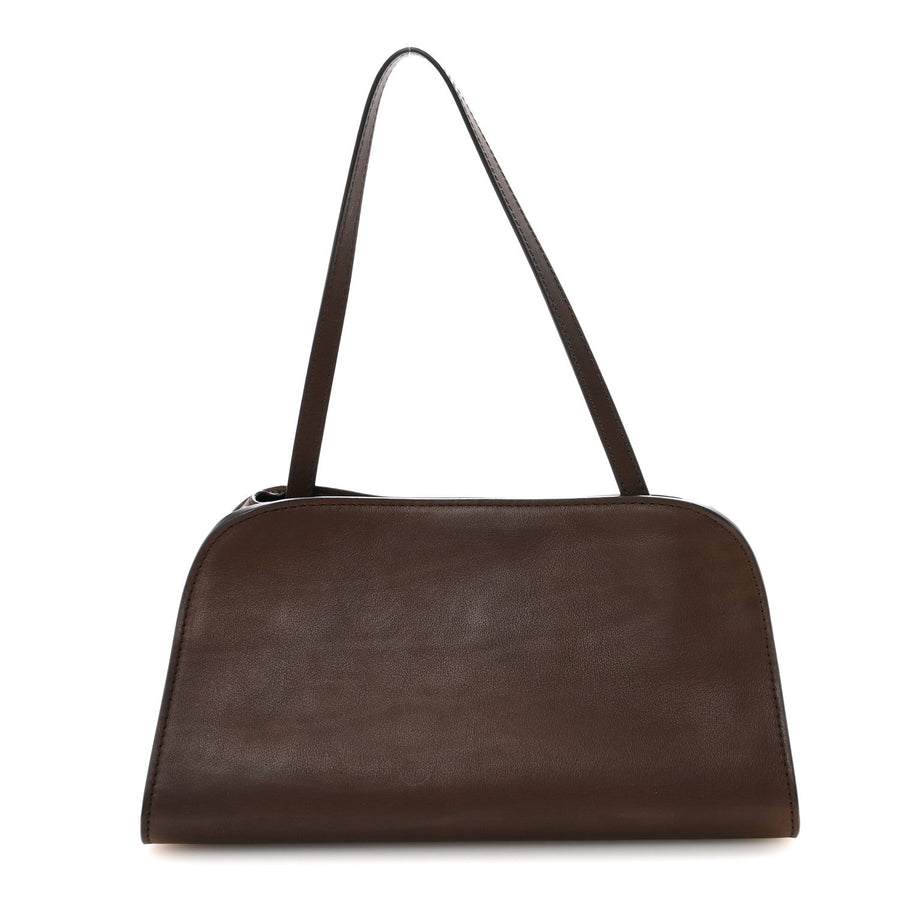 The Row Polished Saddle Calfskin Peggy