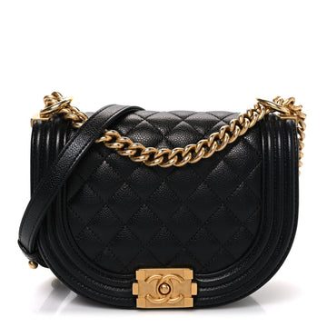 Chanel Caviar Quilted Small Boy