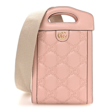 Gucci Calfskin Gg Matelasse Mini Top