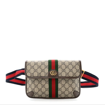 Gucci Gg Supreme Web Small Ophidia Belt