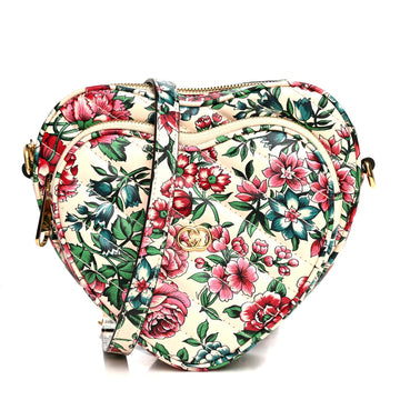 Gucci Calfskin Brit Roses Print