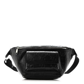 Gucci Calfskin Gg Tennis Embossed Pocket