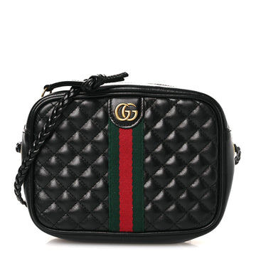 Gucci Calfskin Trapuntata Web Mini Gg