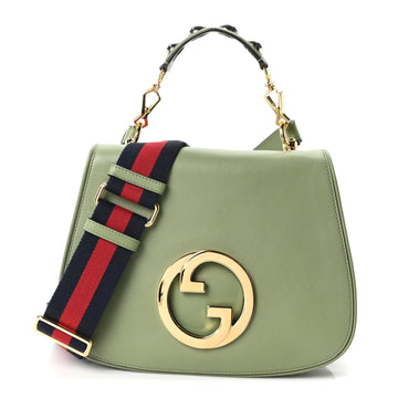 Gucci Roxy Calfskin Web Medium Blondie