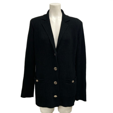 Chanel Black [Outer Fabric] Cotton