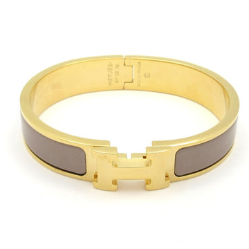 Hermes Clic H Gold Beige Hardware Bangle