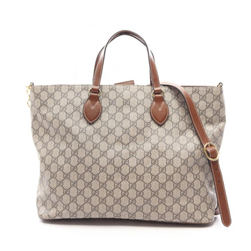Gucci Gg Supreme Shoulder Crossbody Tote