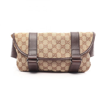 Gucci Gg Canvas Waist Belt Bum Bag