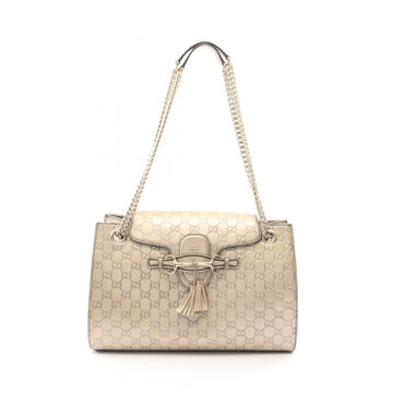 Gucci Emily Guccissima Chain Shoulder