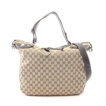 Gucci Gg Canvas Tote Shoulder Crossbody