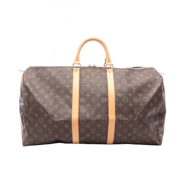 Louis Vuitton Keepall 55 Hand Bag Canvas