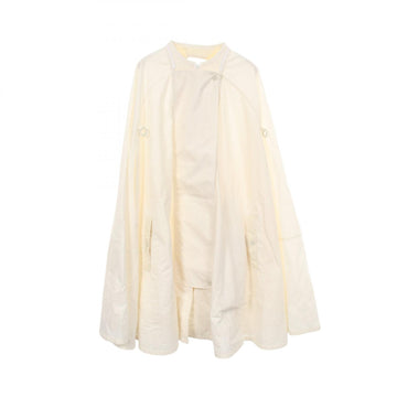 Hermes Sellier Button Poncho Cotton