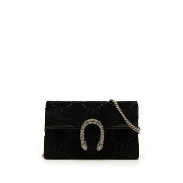 Gucci Mini Gg Velvet Dionysus Crossbody