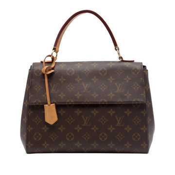 Louis Vuitton Cluny Mm Pre-Loved Satchel