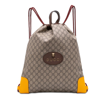 Gucci Gg Supreme Animalier Backpack Pre-