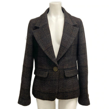 Chanel Black Brown Multi Outer Fabric]
