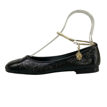 Chanel Black Patent Leather Women's